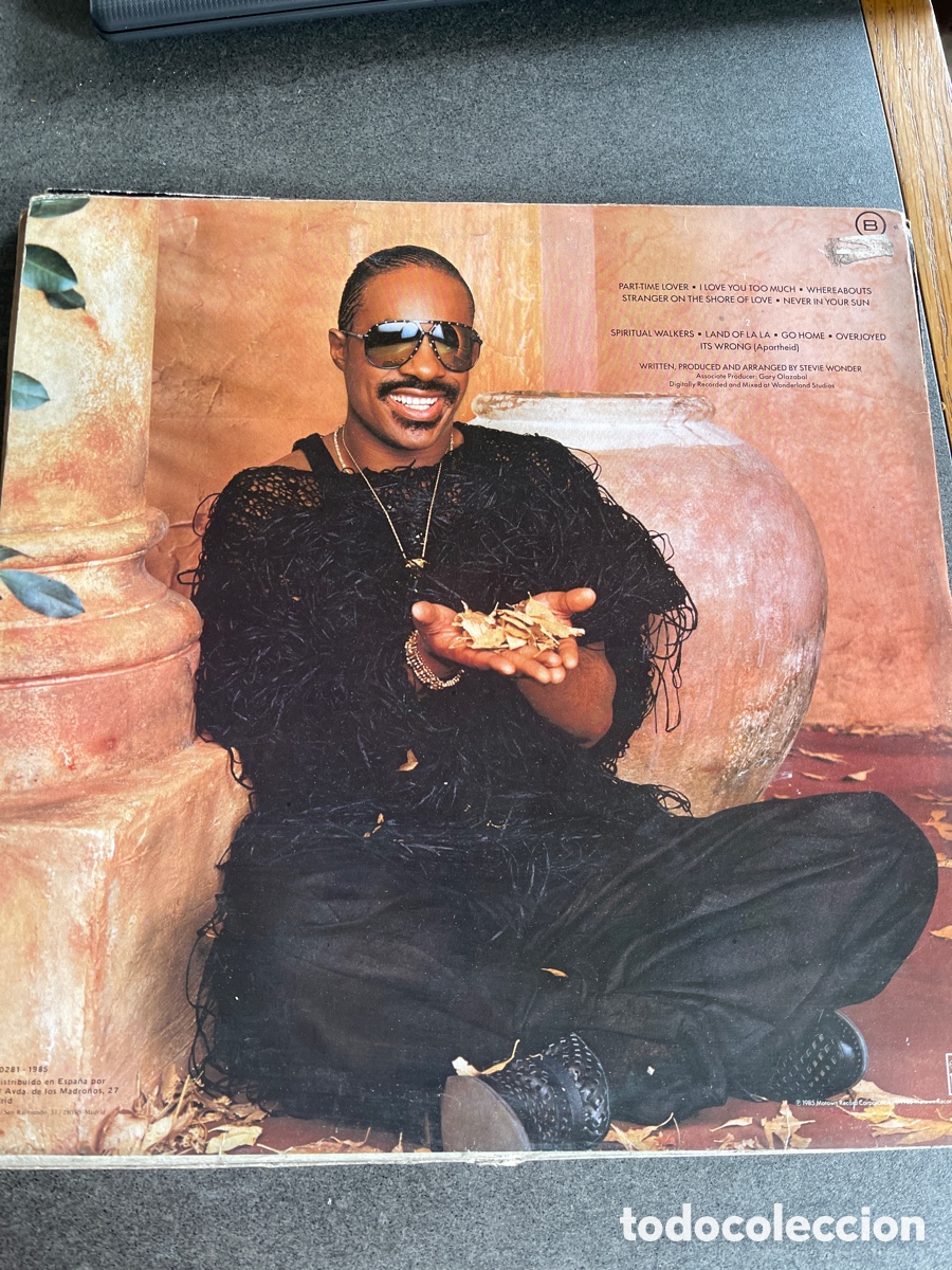 Discos de vinilo: LP STEVIE WONDER - IN SQUARE CIRCLE - Foto 2