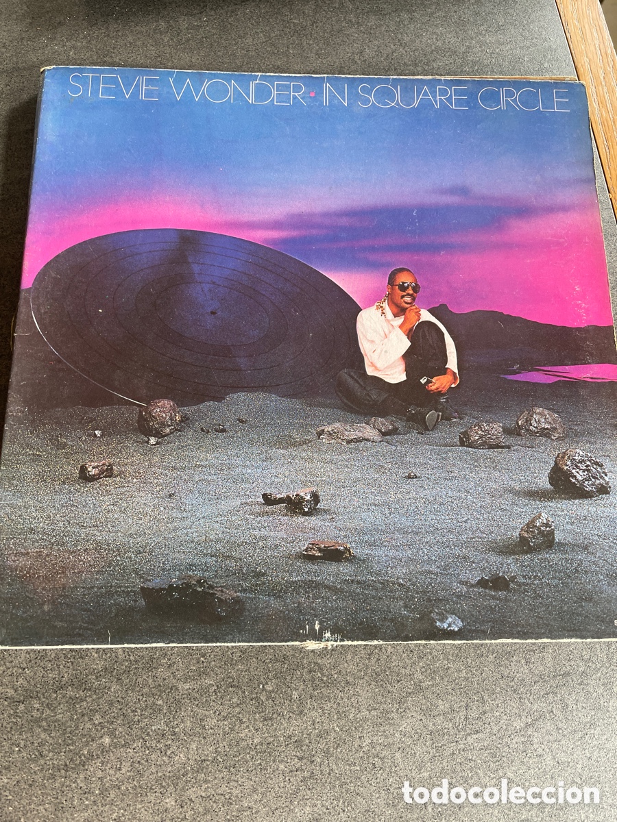 Discos de vinilo: LP STEVIE WONDER - IN SQUARE CIRCLE - Foto 1