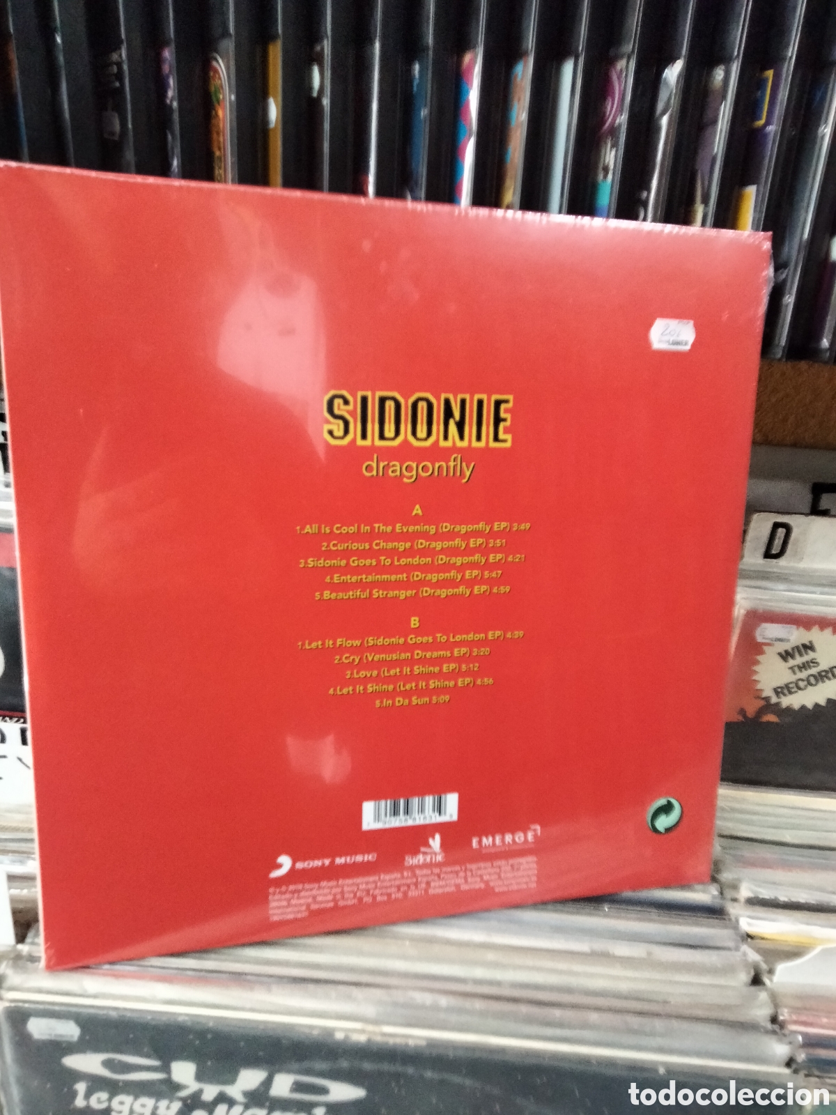 Discos de vinilo: Sidonie dragonfly precintado - Foto 2