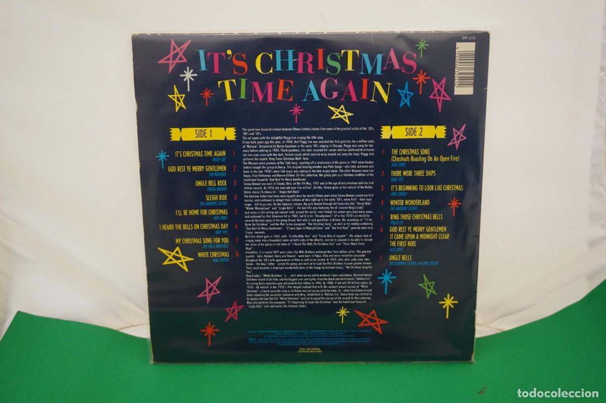 Discos de vinilo: Various - Its Christmas Time Again (LP, Comp) - VINILO EN EXCELENTE ESTADO - Foto 3