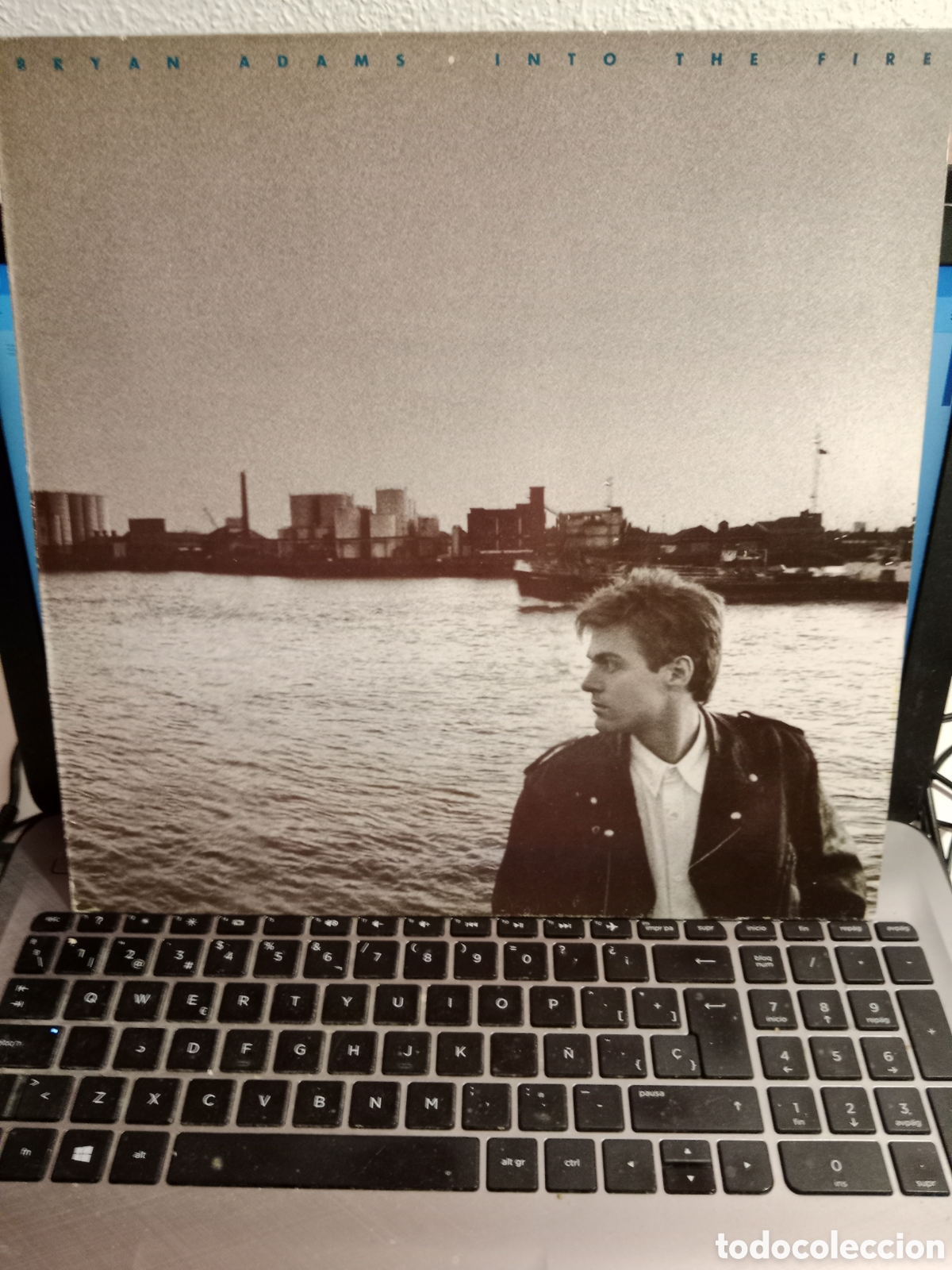 Discos de vinilo: Bryan Adams - Into The fire (Espa&ntilde;a 1987) - Foto 1