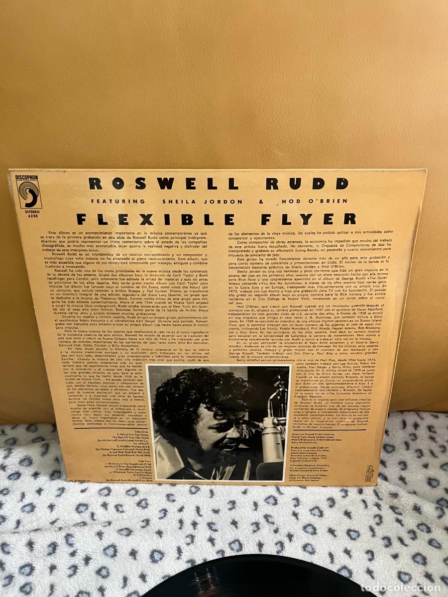 Discos de vinilo: Roswell Rudd &lrm;&ndash; Flexible Flyer - Foto 2