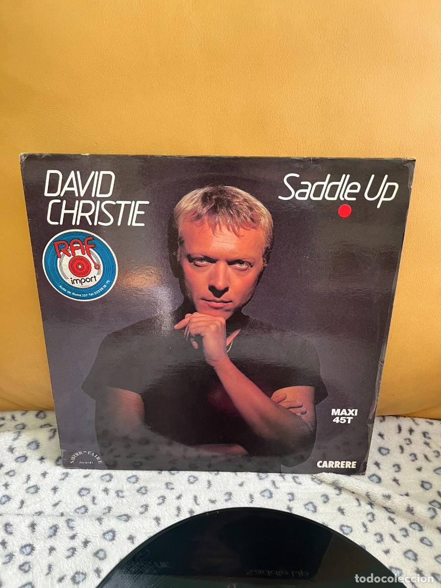 Discos de vinilo: David Christie &lrm;&ndash; Saddle Up - Foto 1