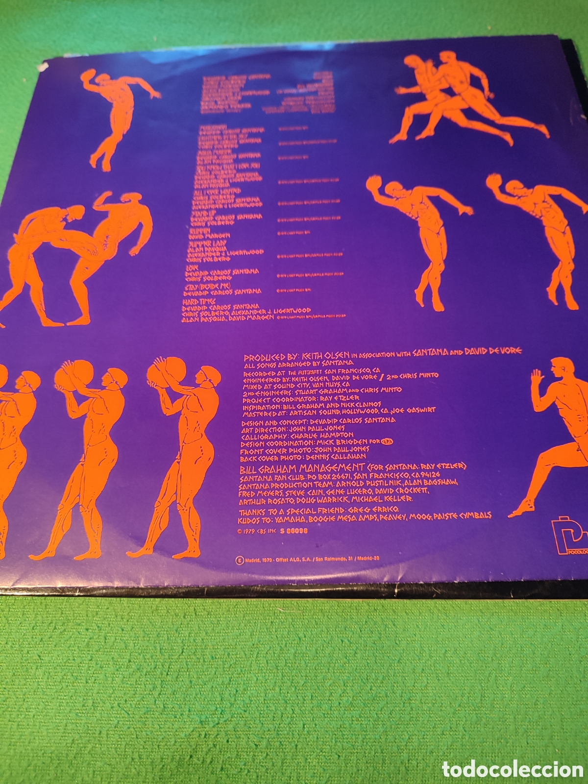 Discos de vinilo: Santana - Marathon Vinilo Lp - Foto 3