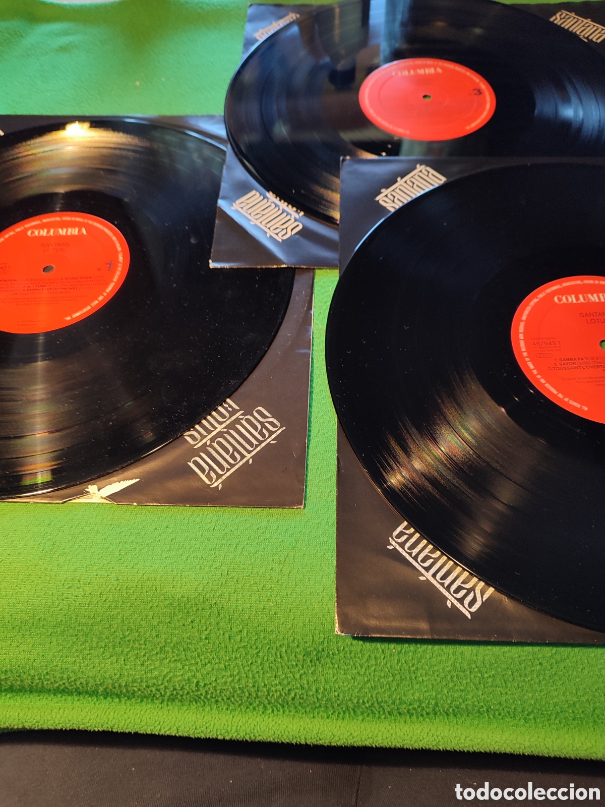 Discos de vinilo: Santana - Lotus 3 lps - Foto 2