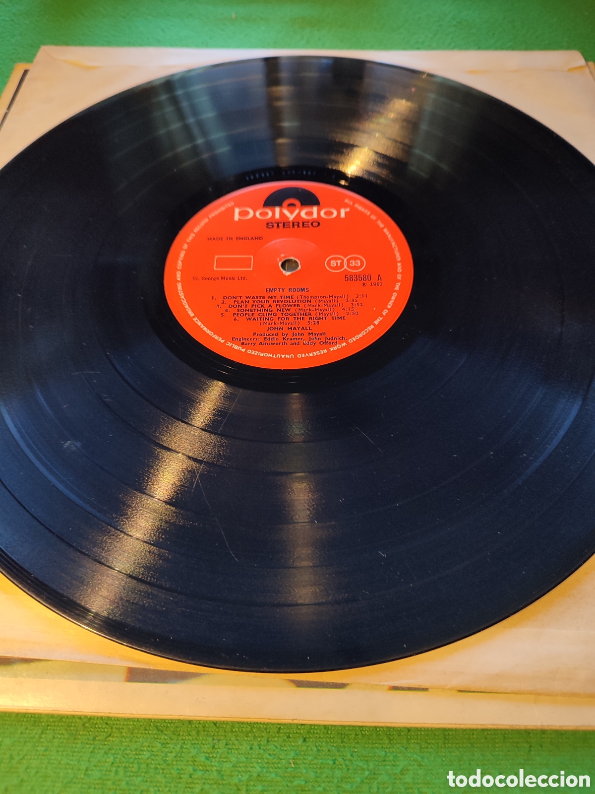Discos de vinilo: John Mayall - Empty rooms - Foto 3