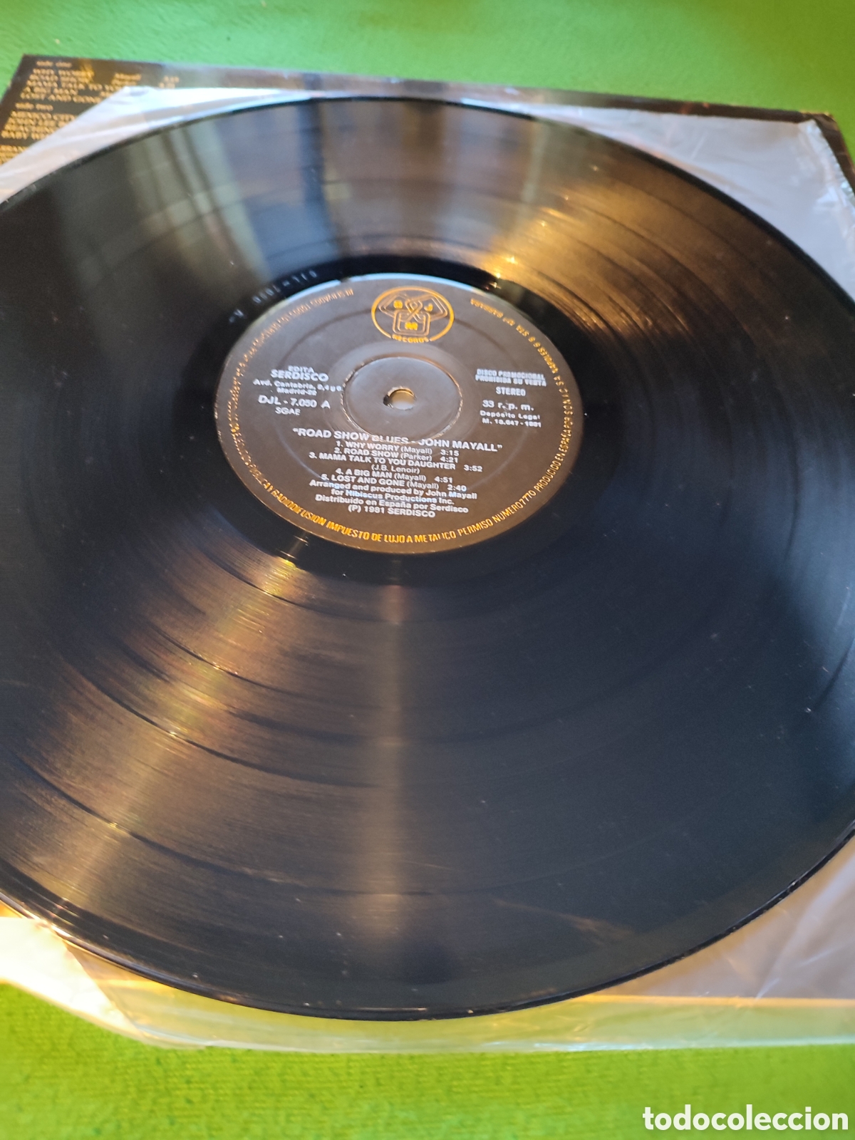 Discos de vinilo: John Mayall - Road show Blues - Foto 3