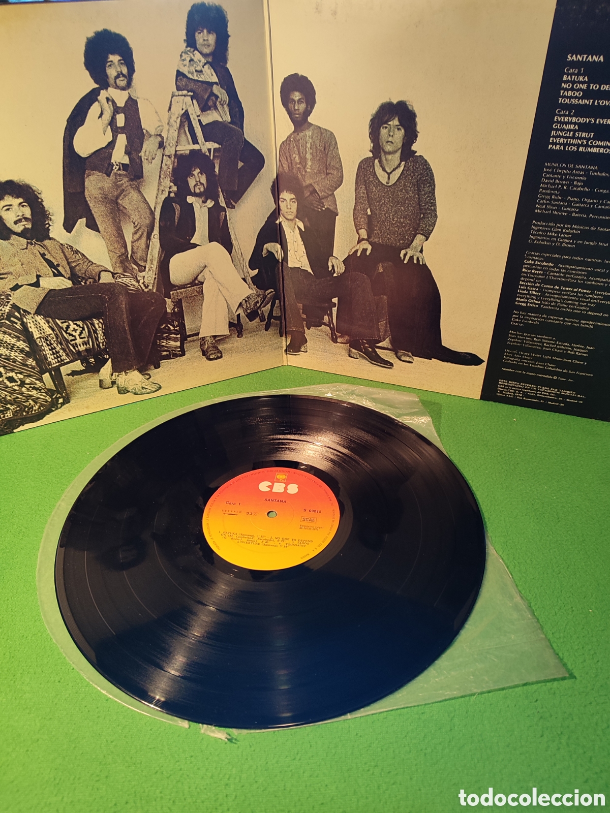 Discos de vinilo: Santana - Same Vinilo Lp - Foto 2