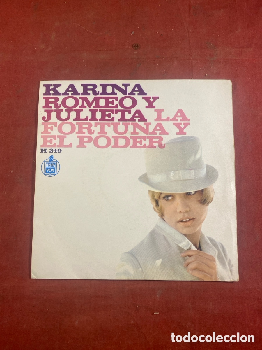 Discos de vinilo: KARINA ROMEO Y JULIETA LA FORTUNA Y EL PODER - Foto 1