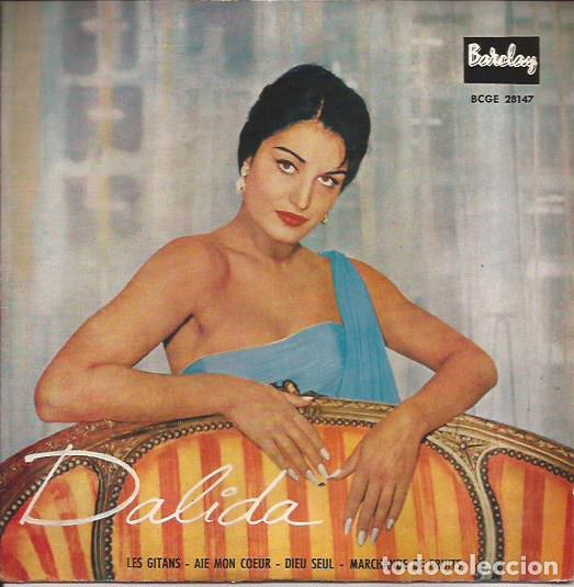 Discos de vinilo: EP DALIDA LES GITANS BARCLAY 28147 SPAIN - Foto 1