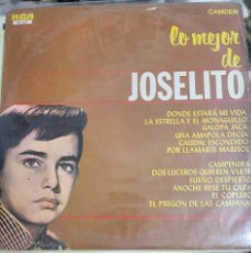 Discos de vinilo: JOSELITO LP SELLO RCA CAMDEN EDITADO EN BRASIL...