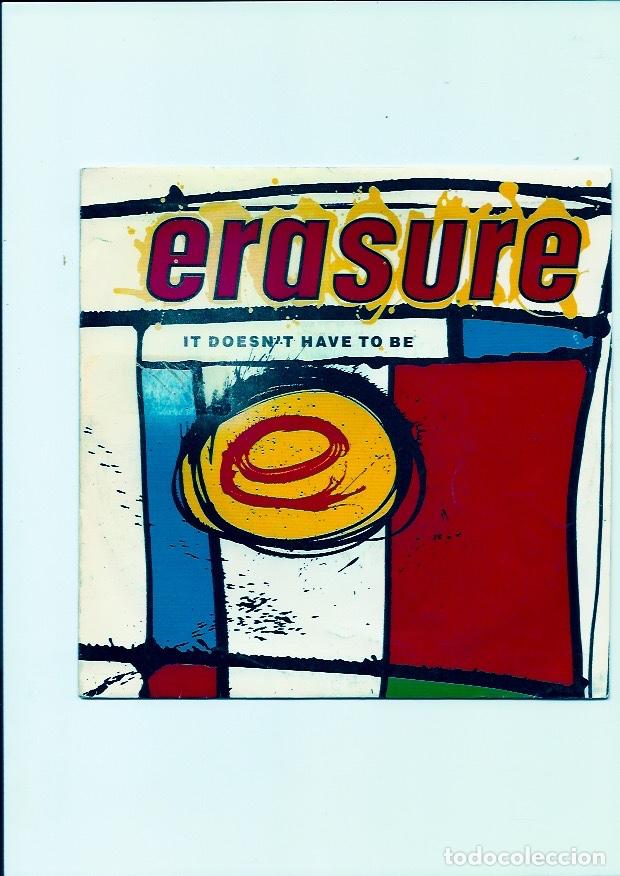 Discos de vinilo: ERASURE. Sometimes. It doesnt have to be. (2 vinilos single) - Foto 5