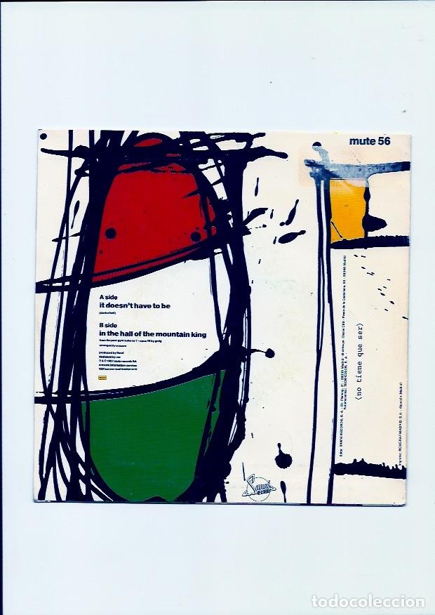 Discos de vinilo: ERASURE. Sometimes. It doesnt have to be. (2 vinilos single) - Foto 6