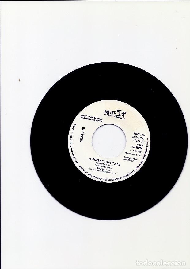 Discos de vinilo: ERASURE. Sometimes. It doesnt have to be. (2 vinilos single) - Foto 7