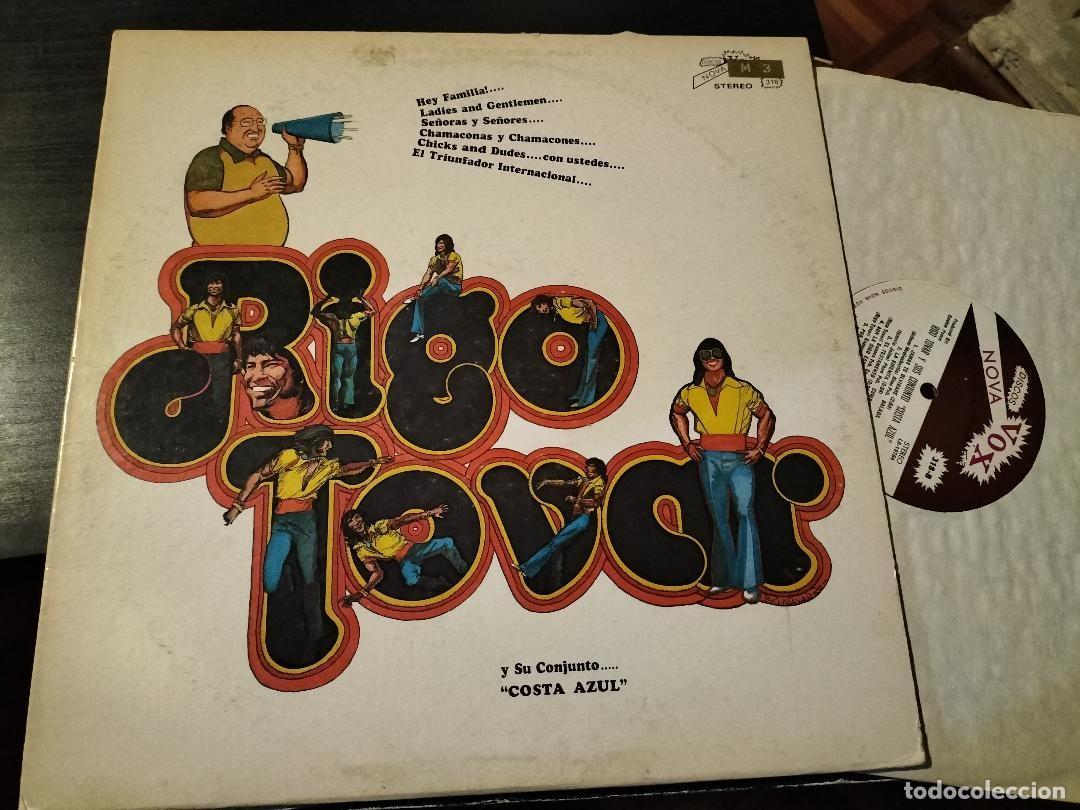 Vinyl records: RIGO TOVAR Y SU COSTA AZUL - RIGO LP USA NOVA VOX 1976 LATIN CUMBIA DISCO
