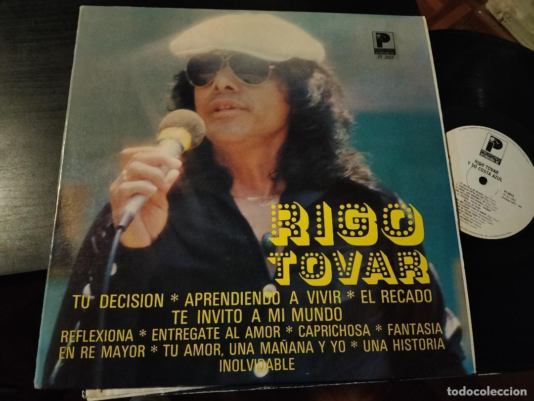 Vinyl records: RIGO TOVAR Y SU COSTA AZUL - REFLEXIONA LP USA PROFONO 1980 LATIN CUMBIA