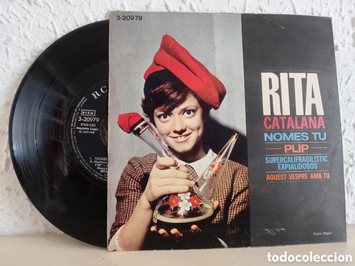 Discos de vinilo: Rita Pavone. CATALANA. EP RCA 1966 - Foto 2