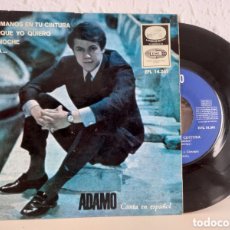 Discos de vinilo: ADAMO. MIS MANOS EN TU CINTURA. EP EMI 1966