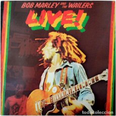 Discos de vinilo: BOB MARLEY AND THE WAILERS, LIVE!-LP