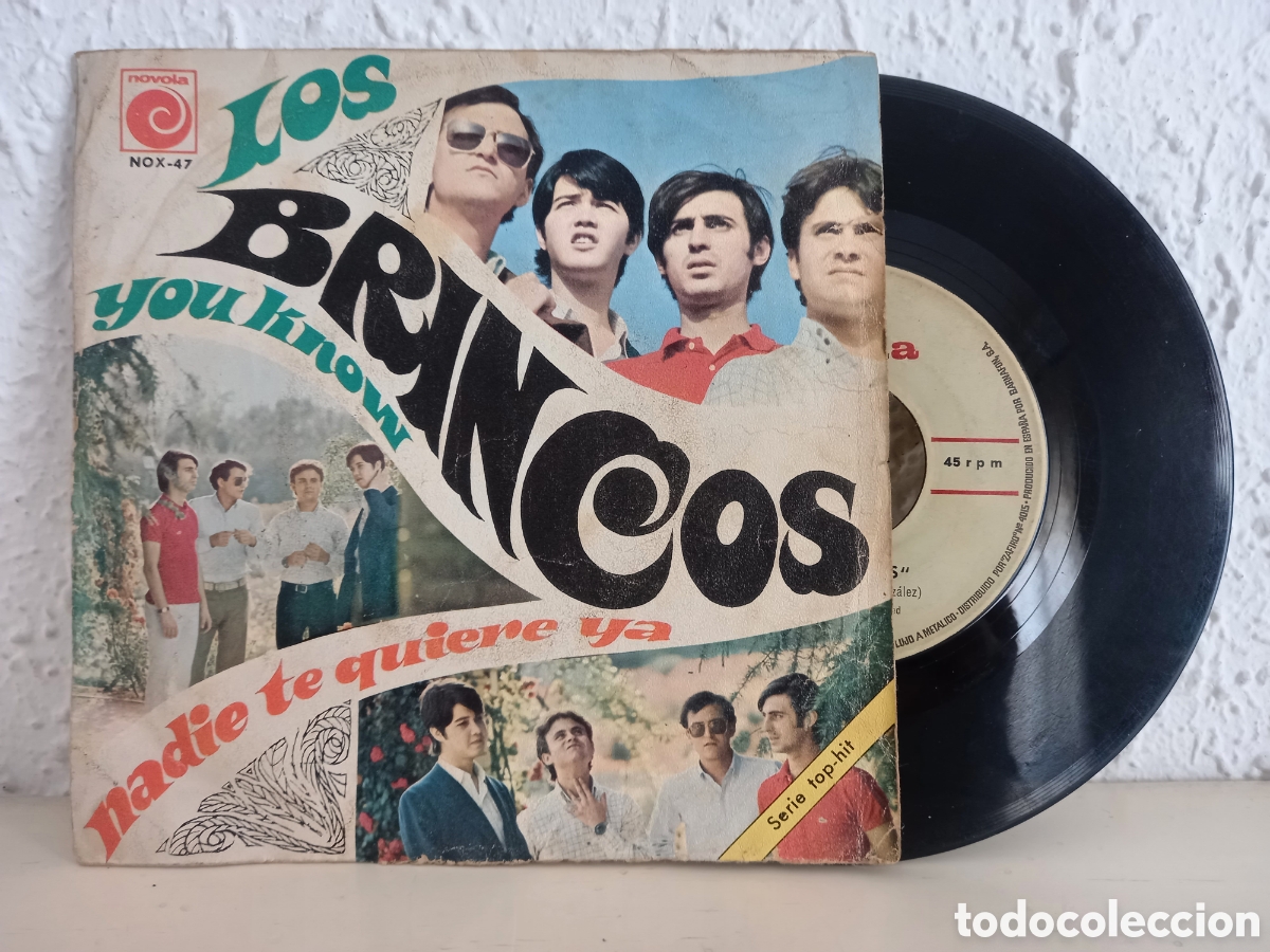 Discos de vinilo: LOS BRINCOS. You know. Single 1967 - Foto 1