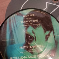 Discos de vinilo: IGGY POP - FIVE FOOT ONE (UK 1979 PICTURE)
