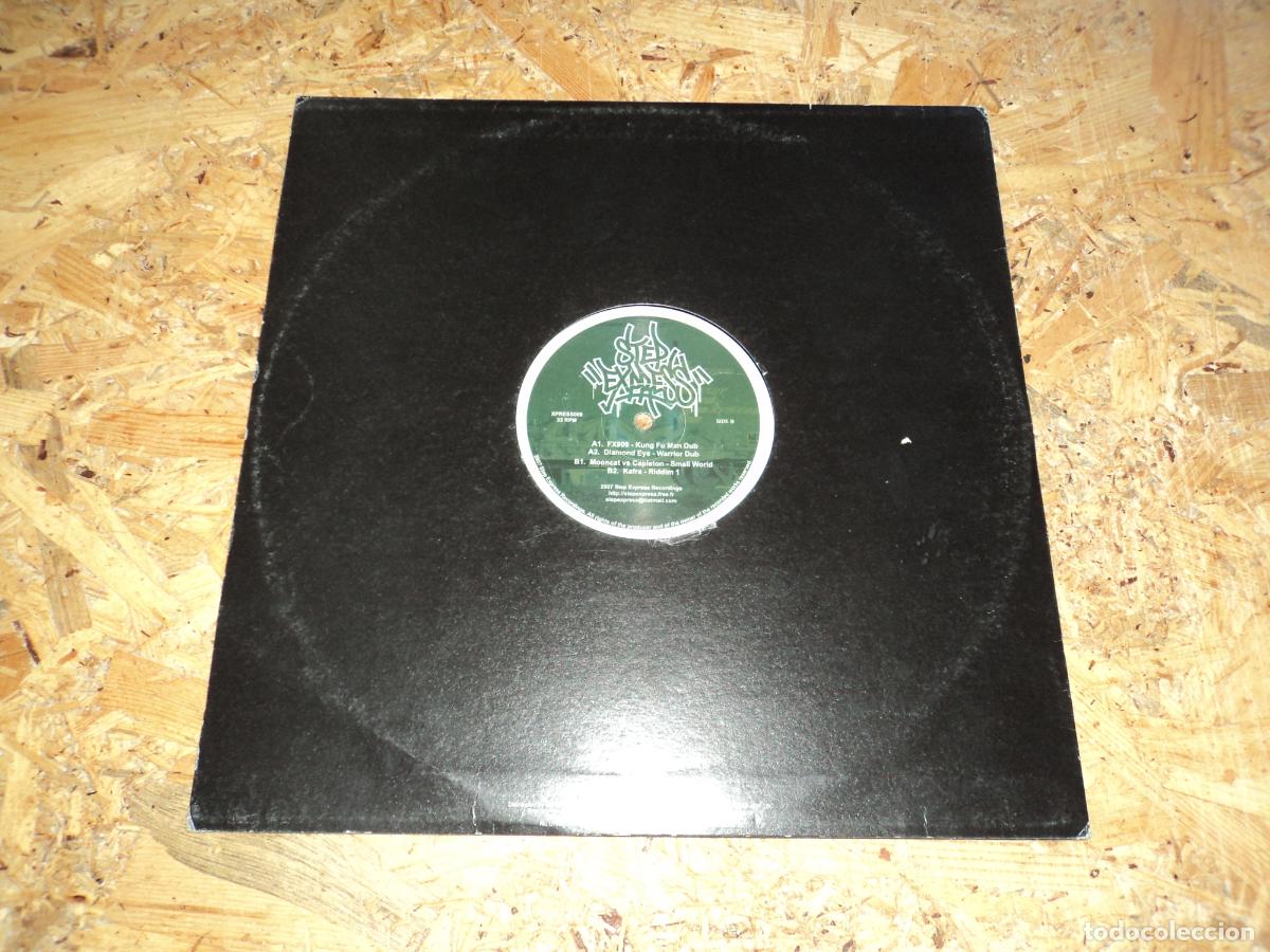 Discos de vinilo: VARIOS &ndash; Step Express 09 (KUNG FU MAN DUB) - Foto 3