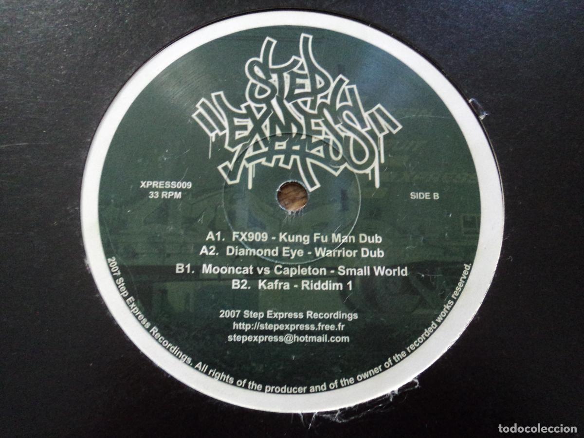 Discos de vinilo: VARIOS &ndash; Step Express 09 (KUNG FU MAN DUB) - Foto 4