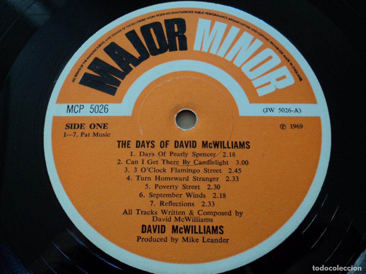 Discos de vinilo: DAVID McWILLIAMS - The Days Of - Foto 3