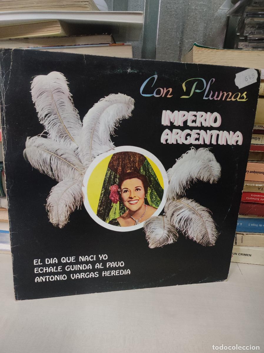 Discos de vinilo: Imperio Argentina &ndash; Con Plumas - Vol.X - Foto 1