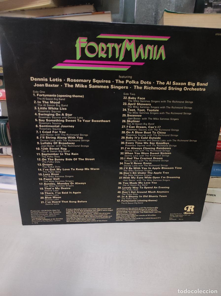 Discos de vinilo: FortyMania - Foto 2