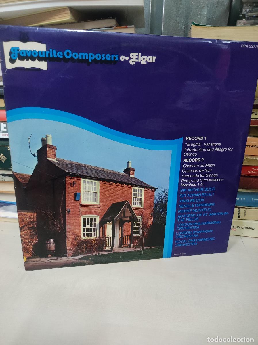 Discos de vinilo: Elgar &ndash; Favourite Composers Elgar - Foto 2
