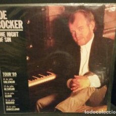 Discos de vinilo: JOE COCKER, ONE NIGHT OF SIN (TOUR '89)-12 INCH