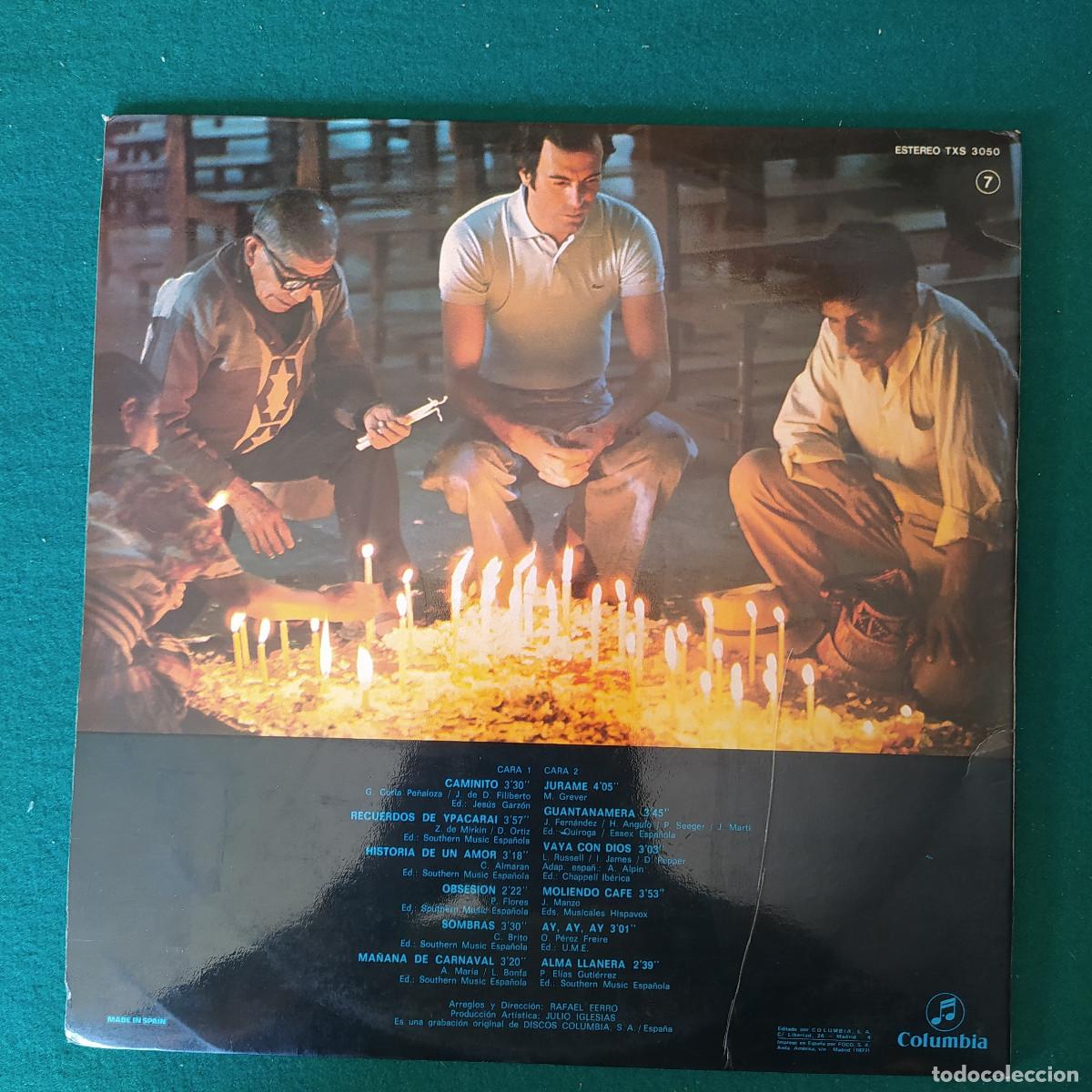 Discos de vinilo: Julio Iglesias &ndash; America - Foto 2