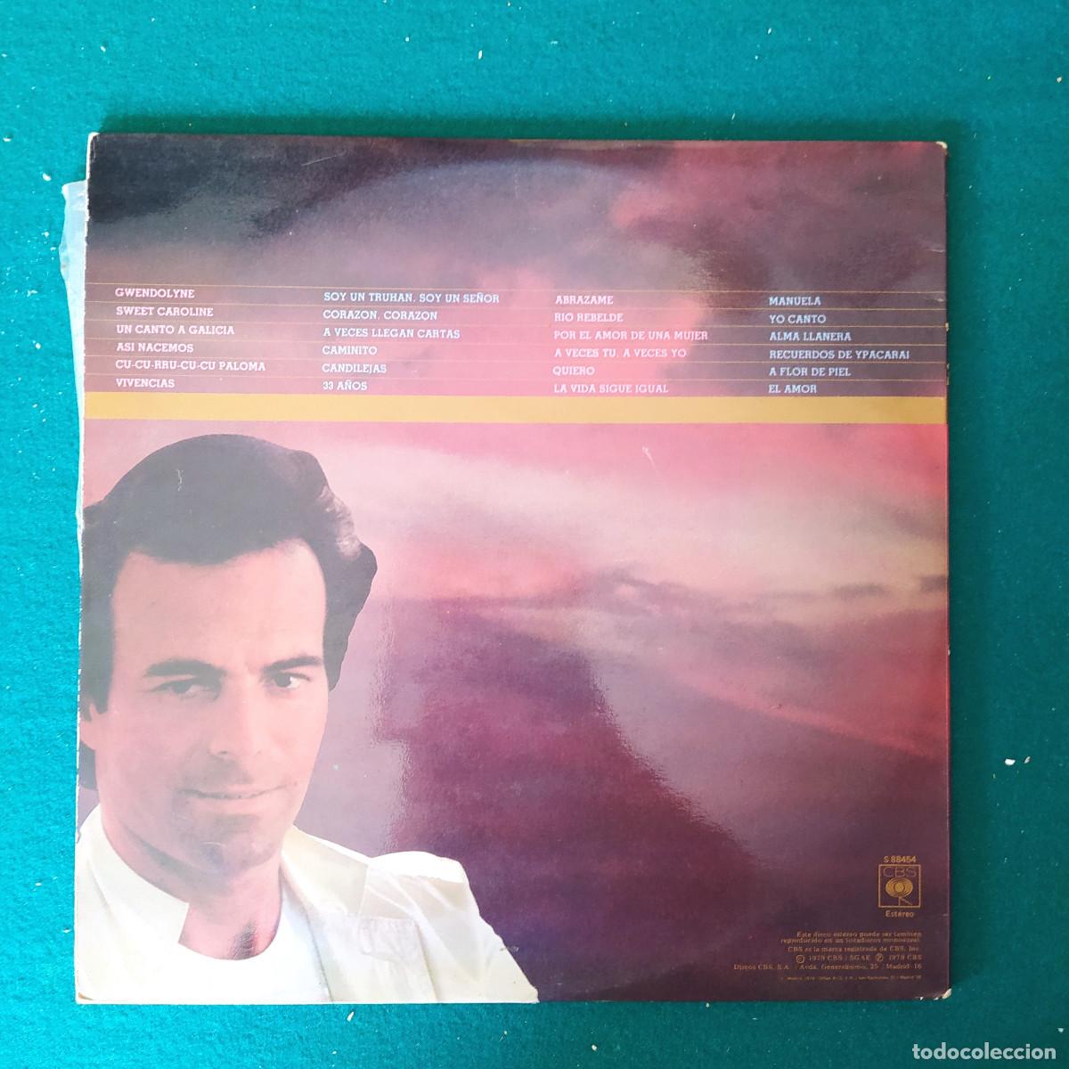 Discos de vinilo: Julio Iglesias &ndash; 24 Exitos De Oro - Foto 2