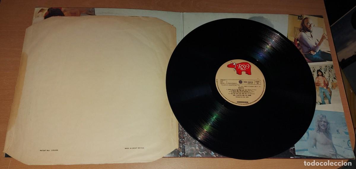 Discos de vinilo: LP ERIC CLAPTON BACKLESS RSO A&Ntilde;O 1978 ENGLAND - Foto 3