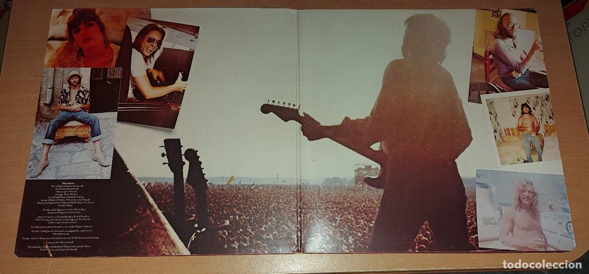 Discos de vinilo: LP ERIC CLAPTON BACKLESS RSO A&Ntilde;O 1978 USA - Foto 2