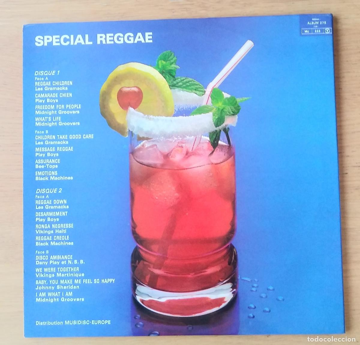 Discos de vinilo: V/A: &rdquo;SPECIAL REGGAE&rdquo; DOBLE LP VINILO 1977- REGGAE - Foto 2