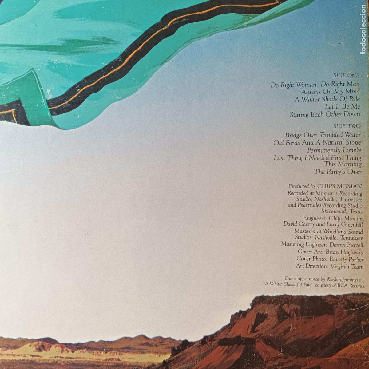 Discos de vinilo: WILLIE NELSON, ALWAYS ON MY MIND. LP 1982 - Foto 2