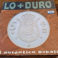 Discos de vinilo: VARIOS - LO + DURO EL AUTENTICO BACALAO - DOBLE LP ORIGINAL MAX MUSIC 1993 CARPETA DOBLE