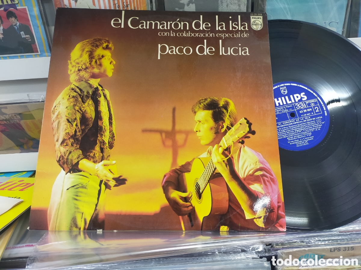 Discos de vinilo: Camar&oacute;n con paco de lucia lp 1974 - Foto 1