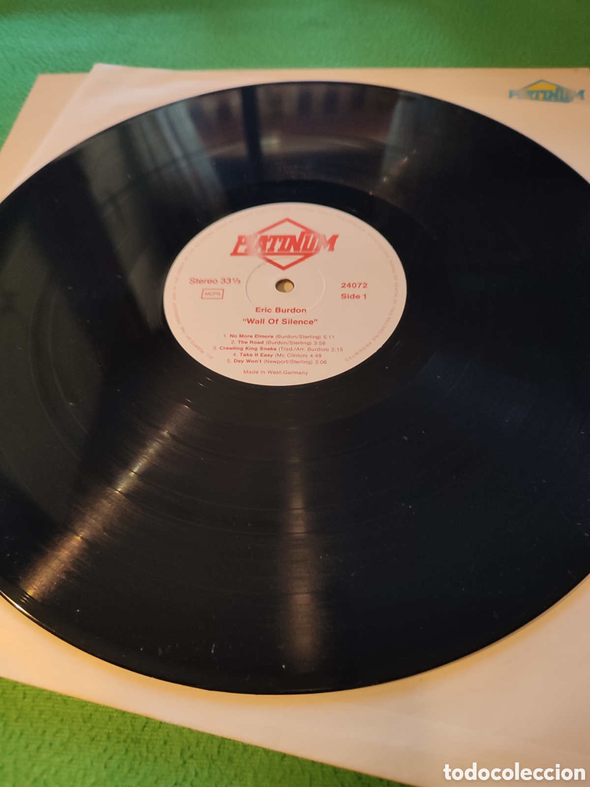 Discos de vinilo: Eric Burdon - Wall of silence - Foto 3