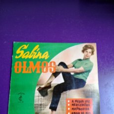 Discos de vinilo: SABINA OLMOS - CANCIONES ARGENTINAS - A MEDIA LUZ +3 - EP CARILLON 1960 - TANGO, CHAMAME