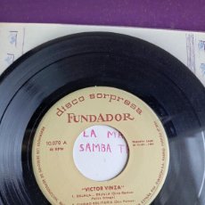 Discos de vinilo: VICTOR VINZA - CIUDAD SOLITARIA +3 - EP FUNDADOR 1964 - LATIN POP, MUY POCO USO