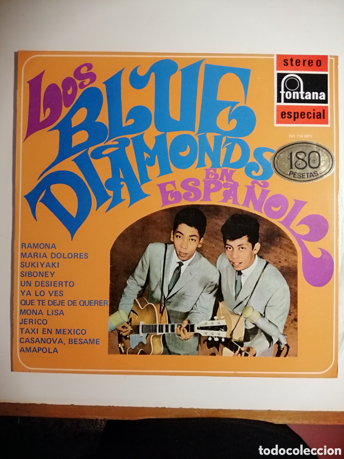 Discos de vinilo: En espa&ntilde;ol Los Blue Diamonds - Foto 1