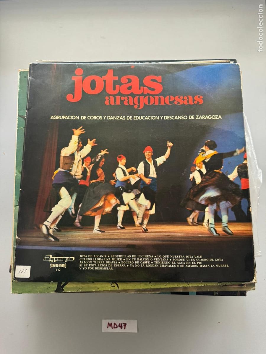 Discos de vinilo: Jotas Aragonesas - Foto 1