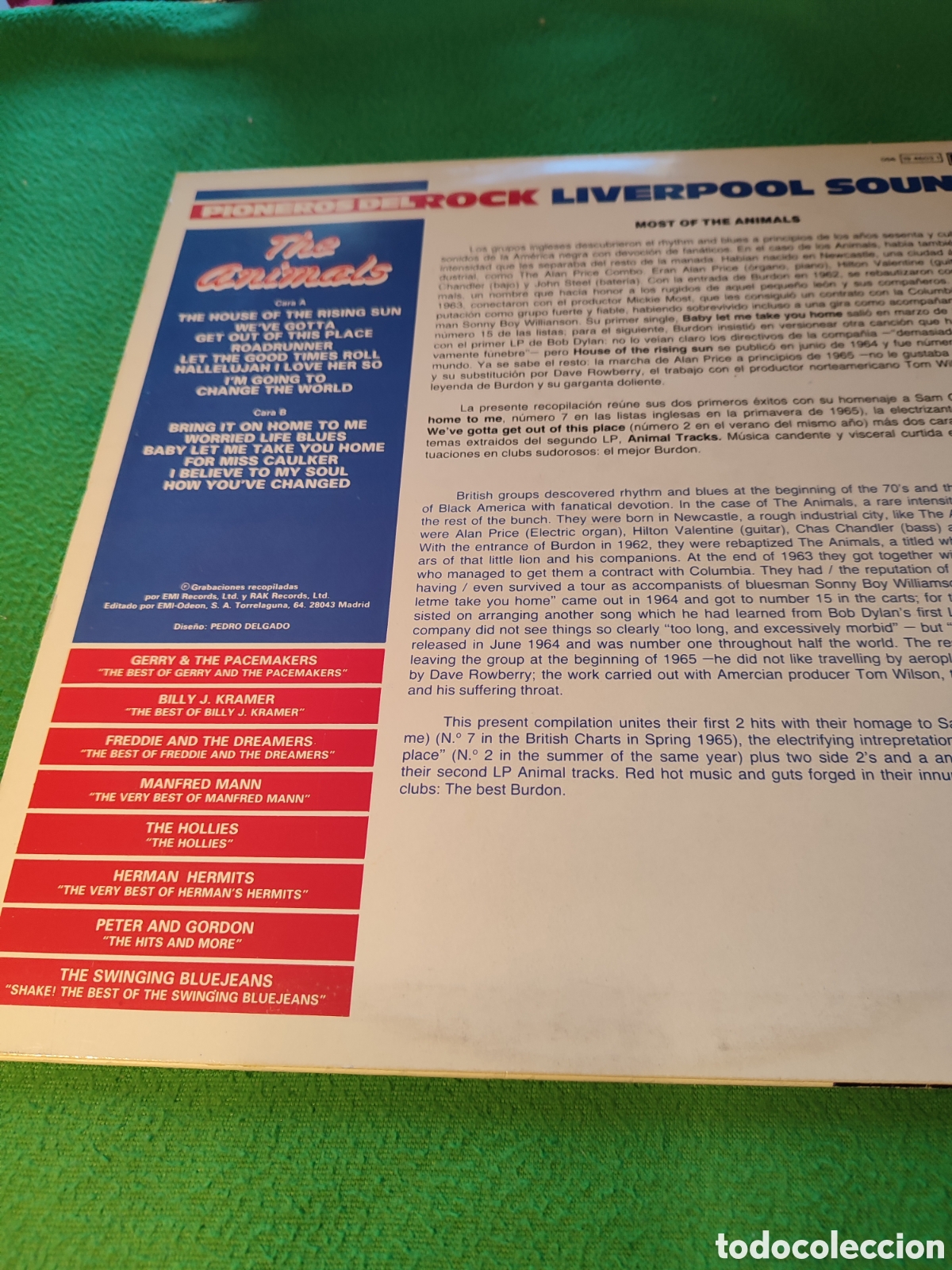 Discos de vinilo: The Animals - Pioneros del Rock - Foto 2