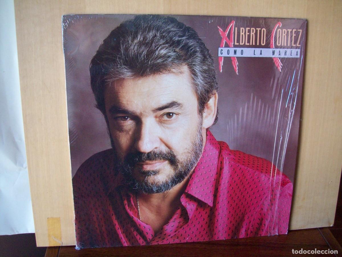 Discos de vinilo: ALBERTO CORTEZ - COMO LA MAREA - LP 1988 - Foto 1