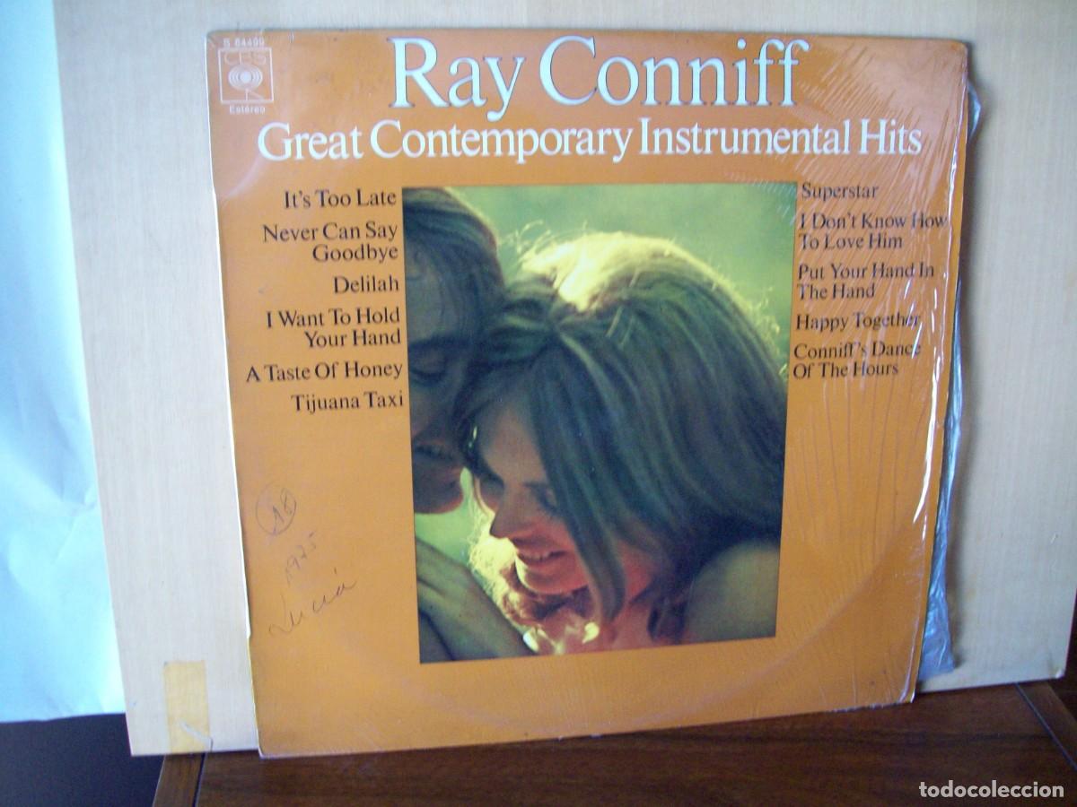 Discos de vinilo: RAY CONNIFF - GREAT CONTEMPORARY INSTRUMENTAL HITS - LP 1971 - Foto 1