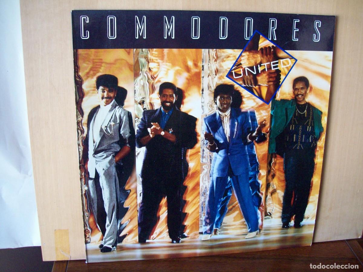 Discos de vinilo: COMMODORES - UNITED - LP 1986 - Foto 1