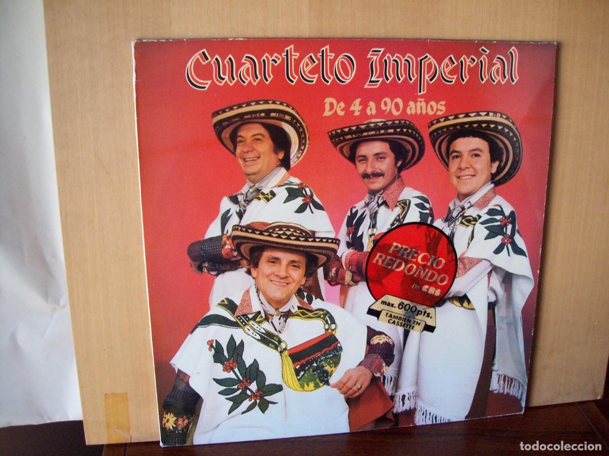 Discos de vinilo: CUARTETO IMPERIAL - DE 4 A 90 A&Ntilde;OS - LP 1981 - Foto 1